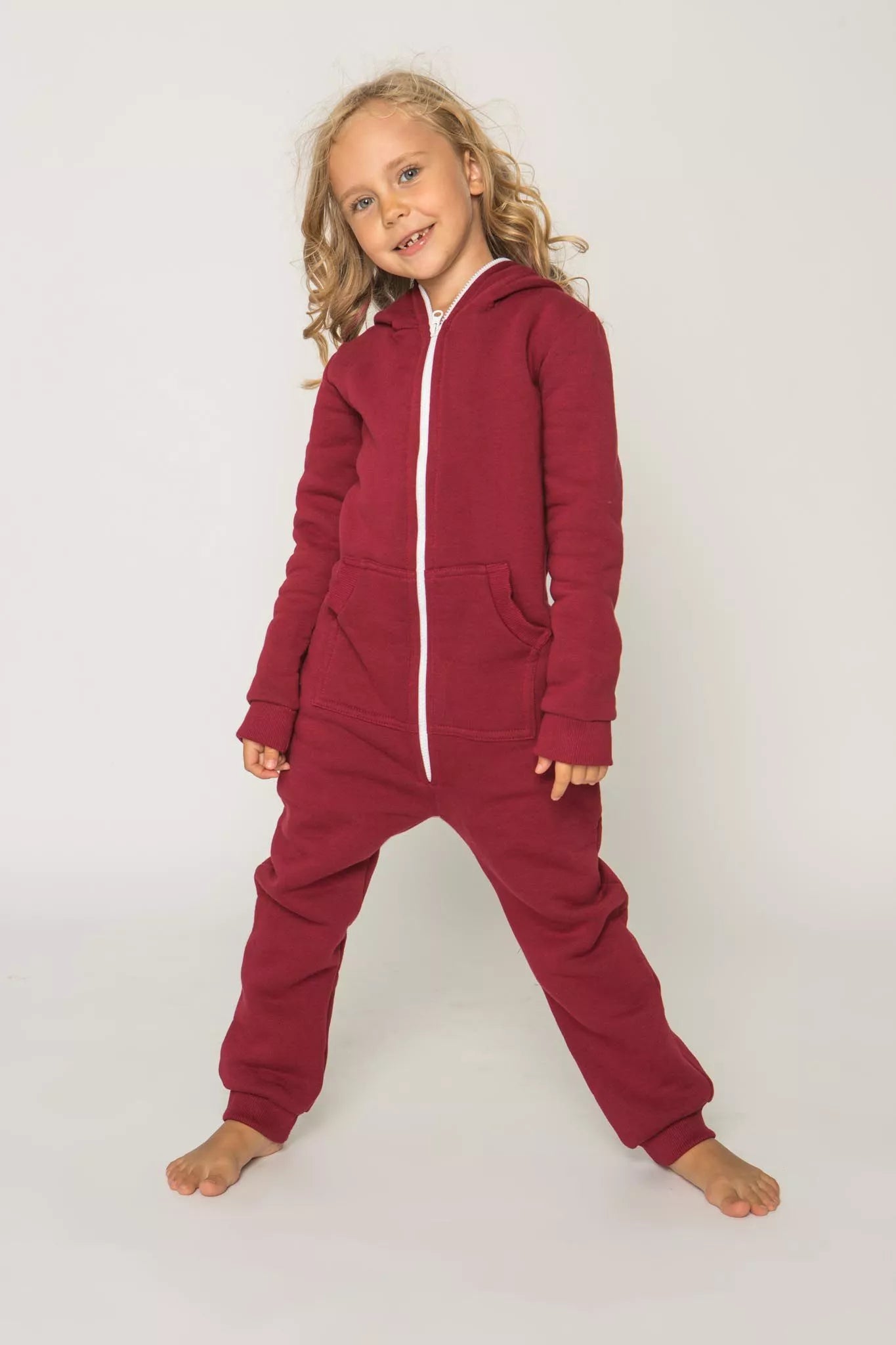 Sofa Killer bordo spalvos vaikiškas kombinezonas