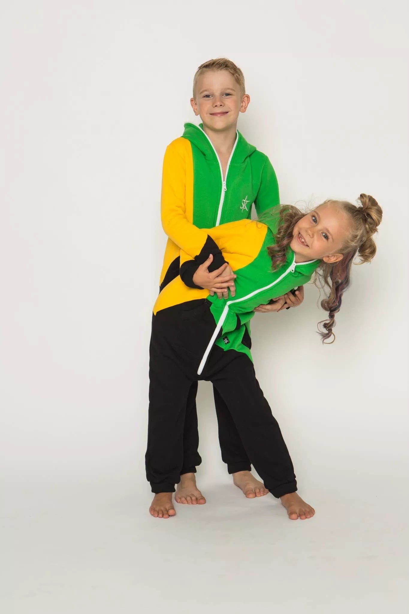 Sofa Killer trispalvis vaikiškas kombinezonas Jamaica