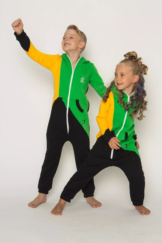 Sofa Killer trispalvis vaikiškas kombinezonas Jamaica