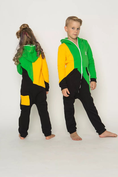 Sofa Killer trispalvis vaikiškas kombinezonas Jamaica