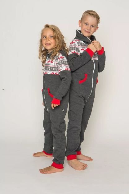 Sofa Killer grafito spalvos vaikiškas kombinezonas Nordic