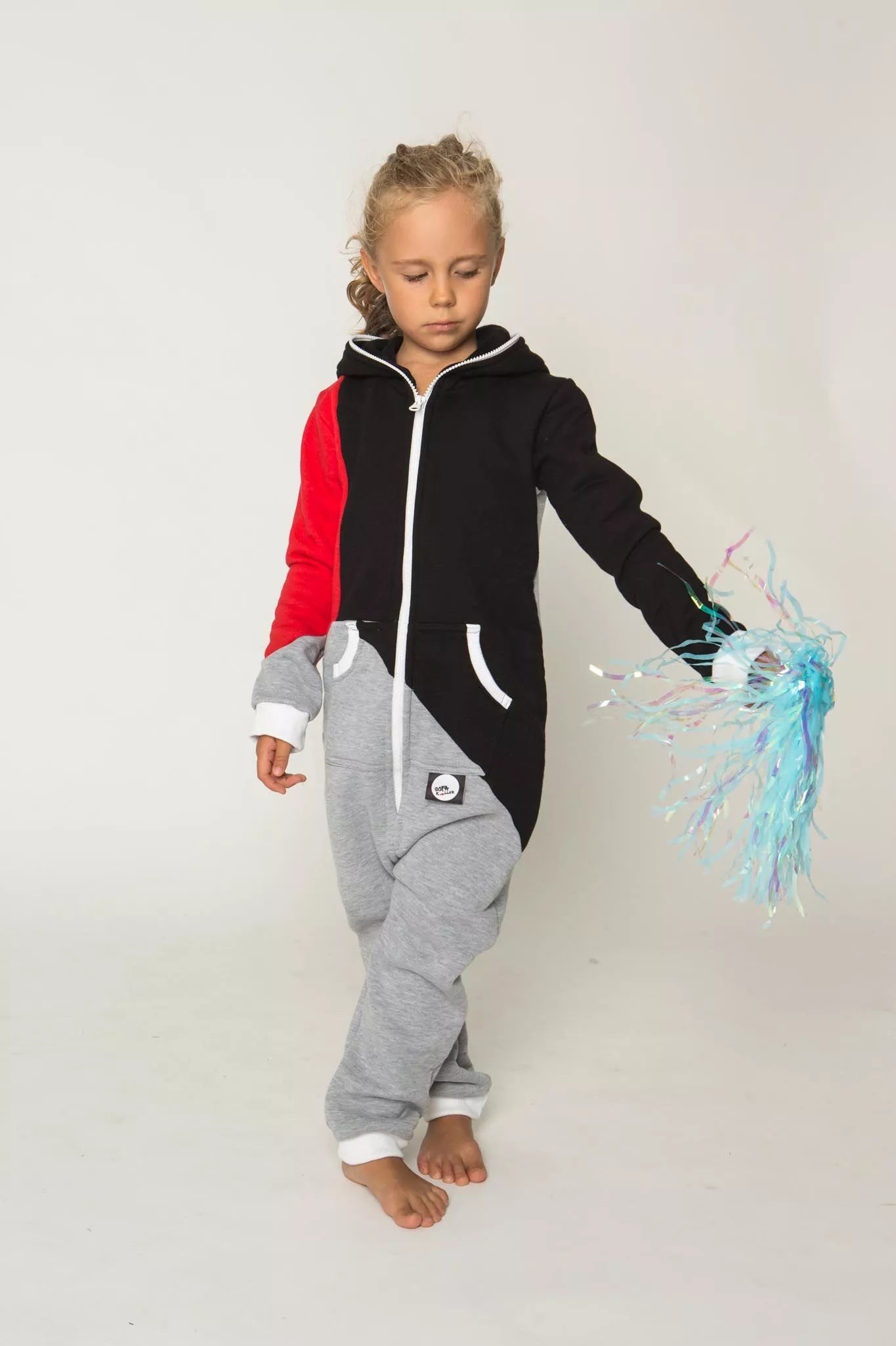 Sofa Killer trispalvis vaikiškas kombinezonas Racing