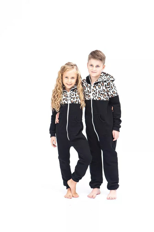 Sofa Killer juodas vaikiškas kombinezonas LEO