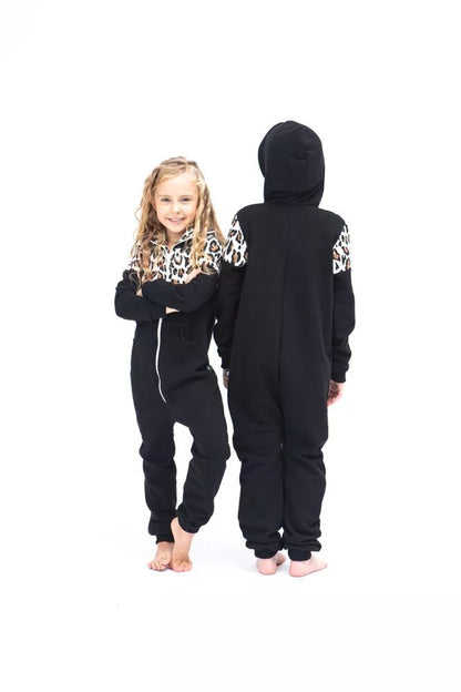 Sofa Killer juodas vaikiškas kombinezonas LEO