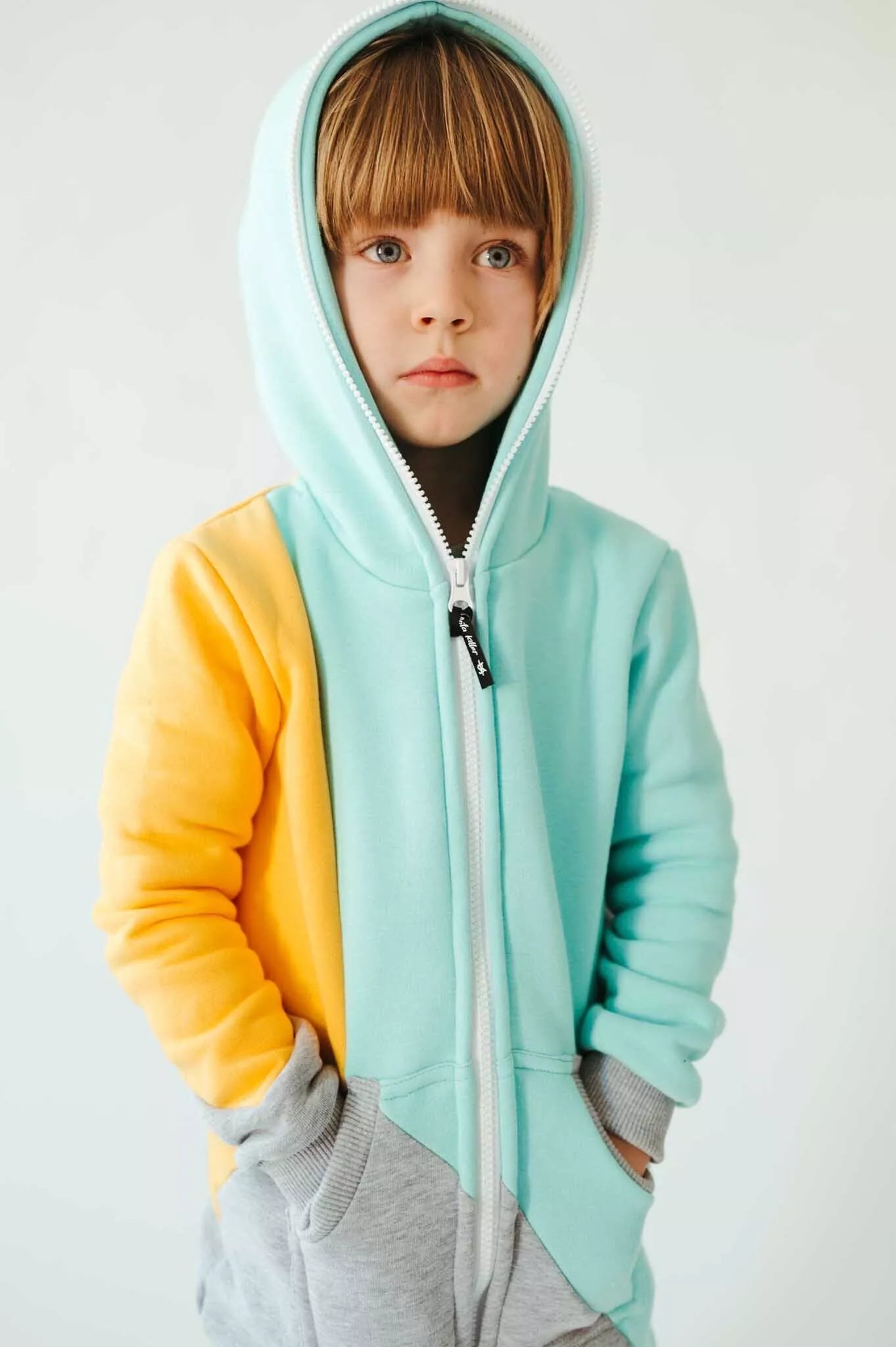 Sofa Killer trispalvis vaikiškas kombinezonas Mint