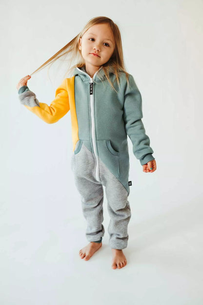 Sofa Killer trispalvis vaikiškas kombinezonas Sunset