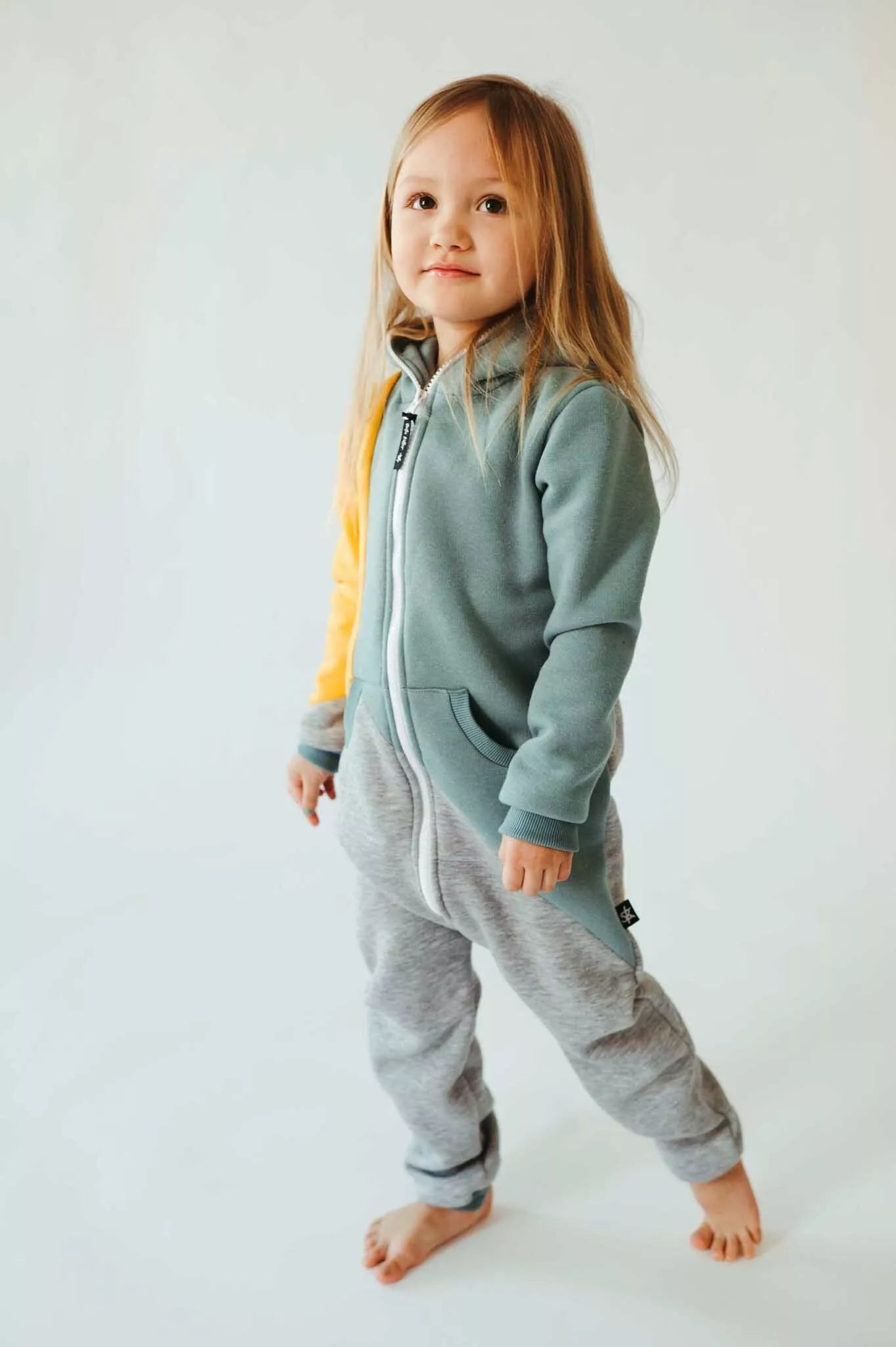 Sofa Killer trispalvis vaikiškas kombinezonas Sunset