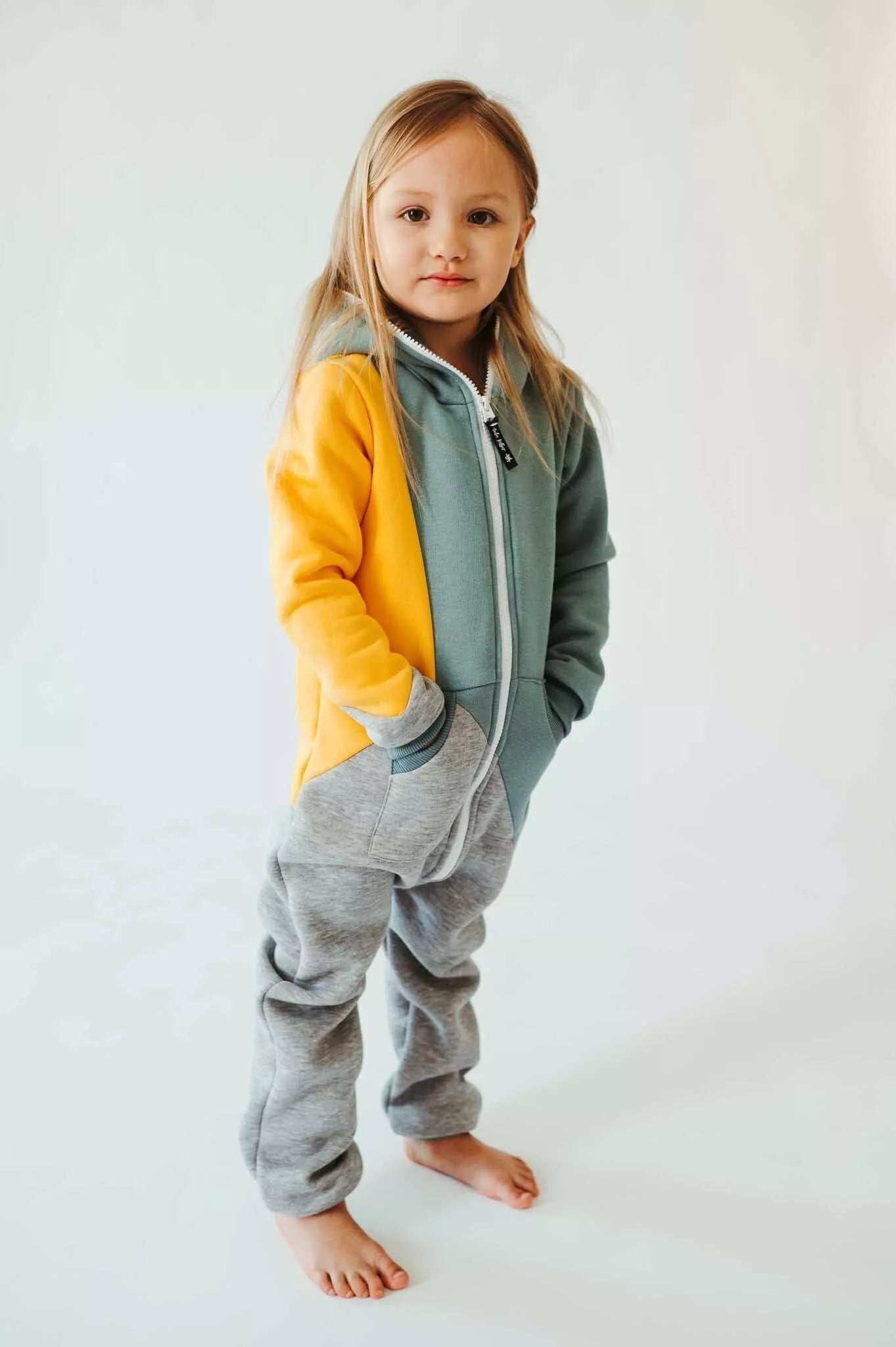 Sofa Killer trispalvis vaikiškas kombinezonas Sunset