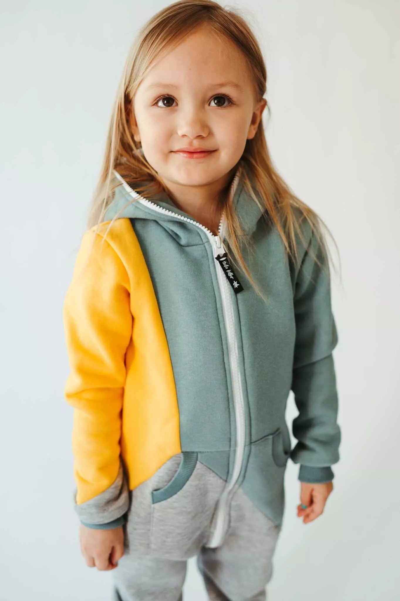 Sofa Killer trispalvis vaikiškas kombinezonas Sunset