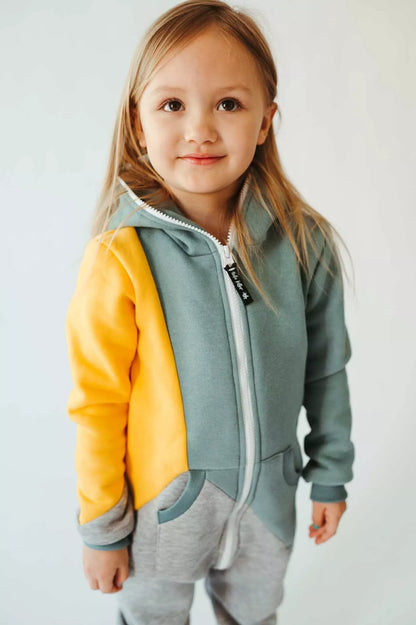 Sofa Killer trispalvis vaikiškas kombinezonas Sunset