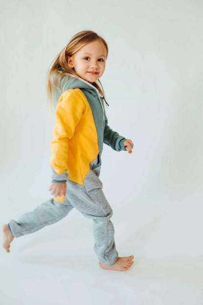 Sofa Killer trispalvis vaikiškas kombinezonas Sunset