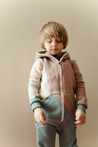 Sofa Killer trispalvis vaikiškas kombinezonas Vintage