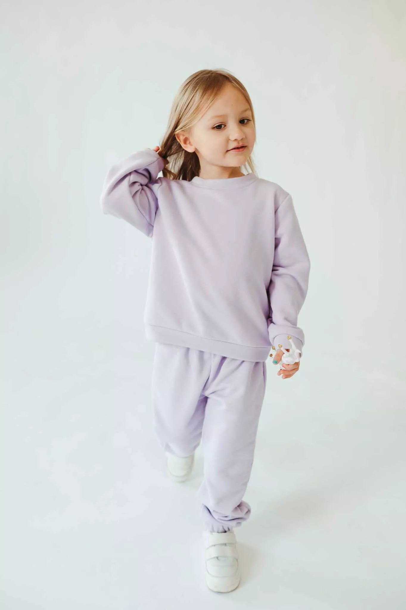 Sofa Killer šviesiai violetines spalvos vaikiškos kelnės Medusa