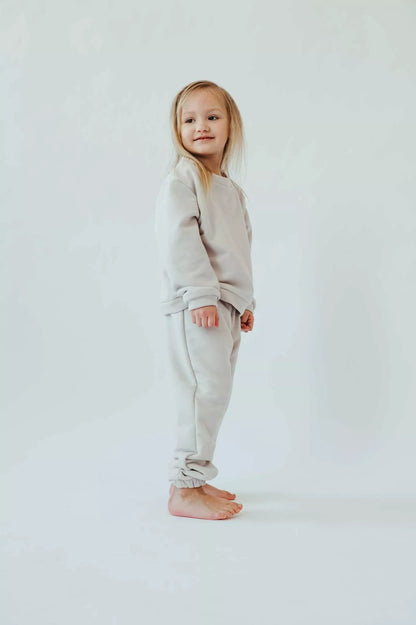 Sofa Killer balto smėlio spalvos vaikiškos kelnės White Sand