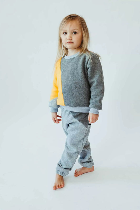 Sofa Killer trispalvis vaikiškas džemperis Sunny