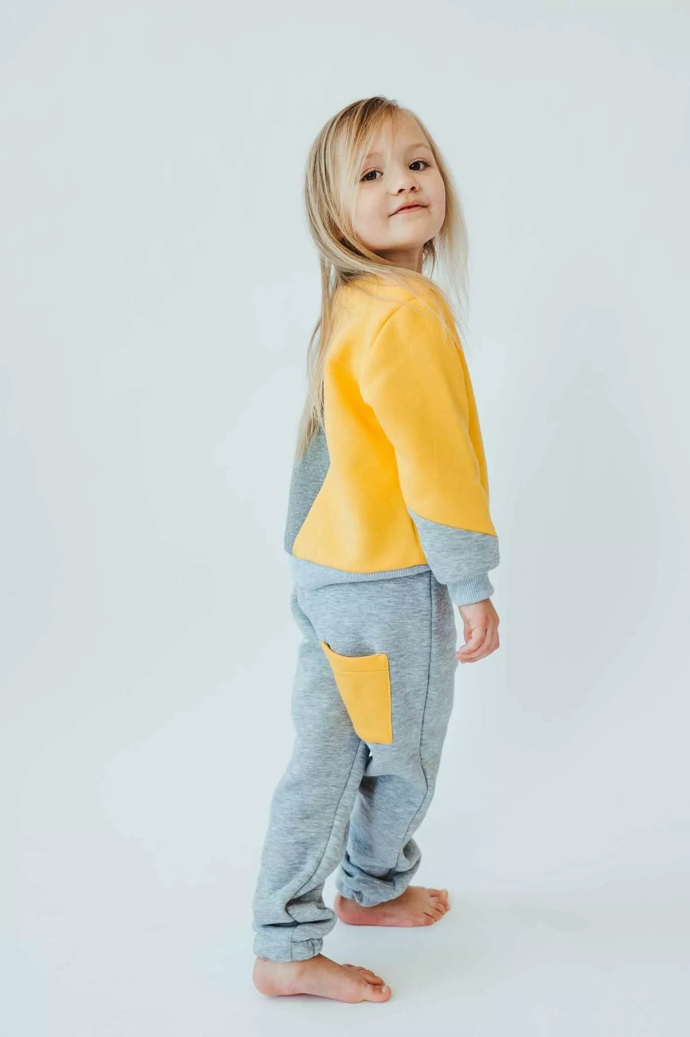 Sofa Killer trispalvės vaikiškos kelnės Sunny