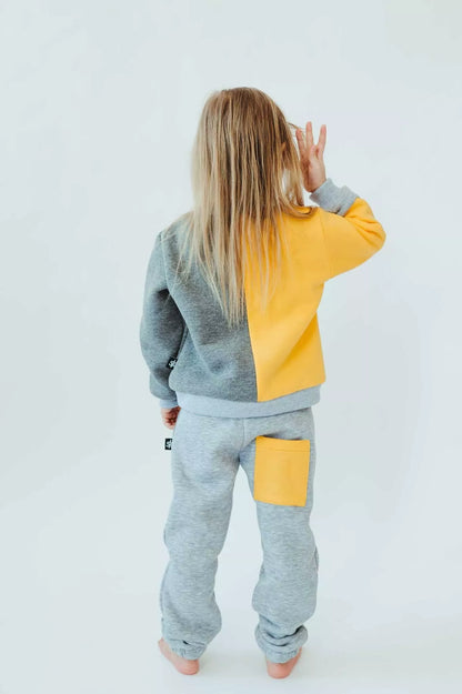 Sofa Killer trispalvės vaikiškos kelnės Sunny